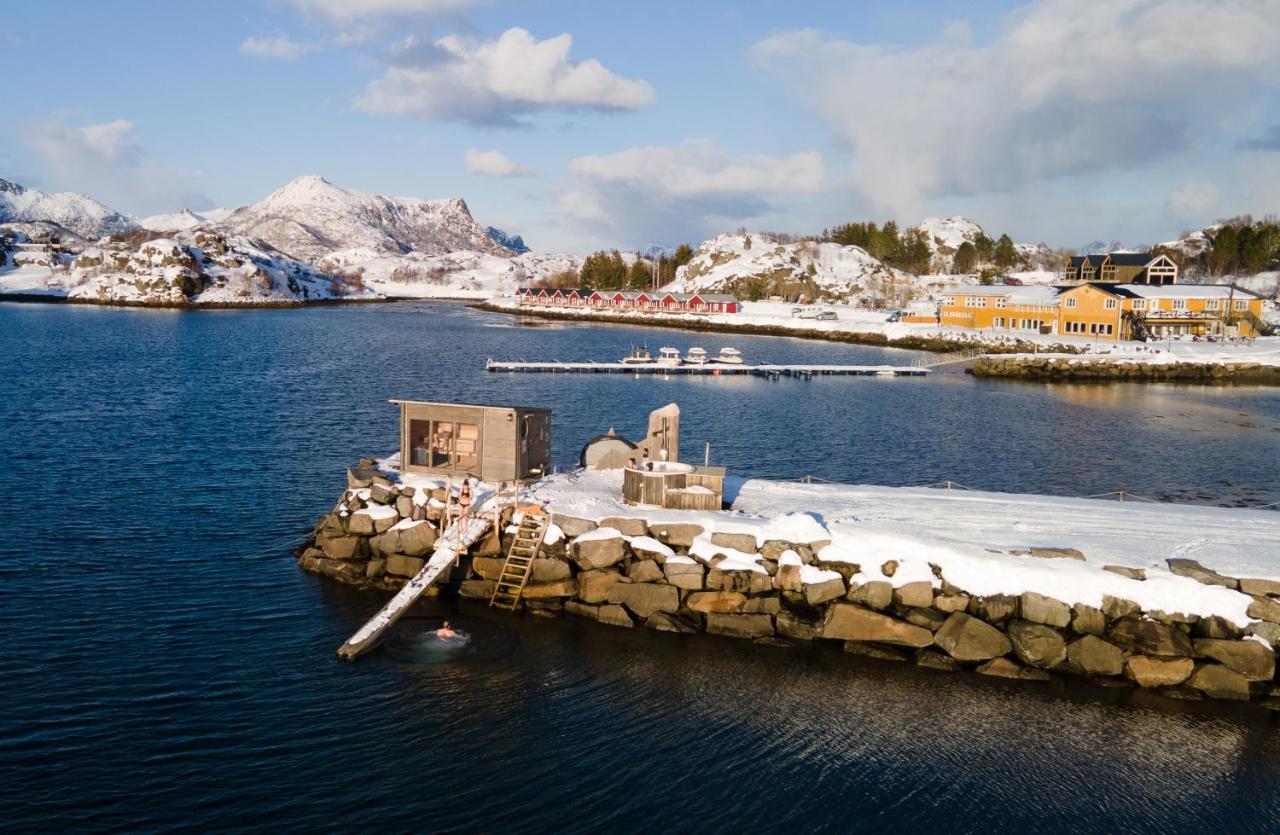 Skarungen - Hotel, Cabins And Camping Kabelvåg 外观 照片