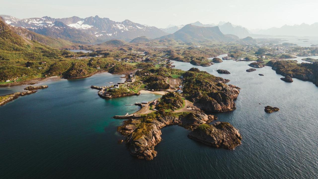 Skarungen - Hotel, Cabins And Camping Kabelvåg 外观 照片